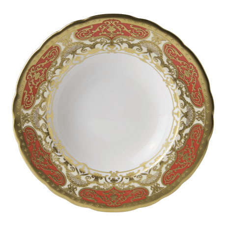 Heritage Red Fine Bone China Tableware Bowl
