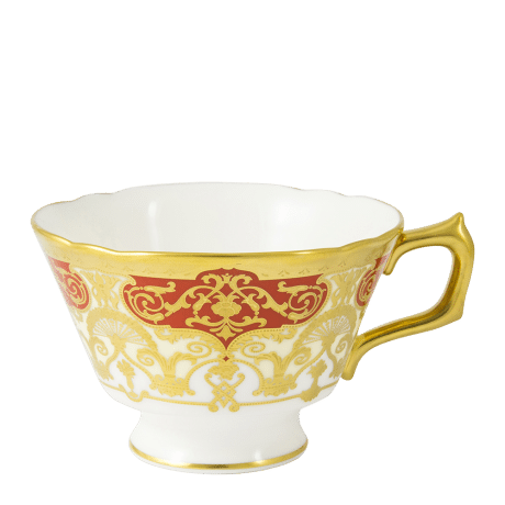 Heritage Red Fine Bone China Tableware Teacup