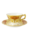 Heritage Red Fine Bone China Tableware Saucer