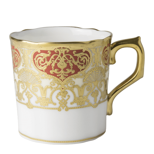 Heritage Red Fine Bone China Tableware Coffee Cup