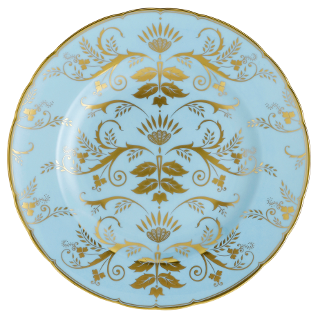 Harlequin Fine Bone China Salad Cake Plate