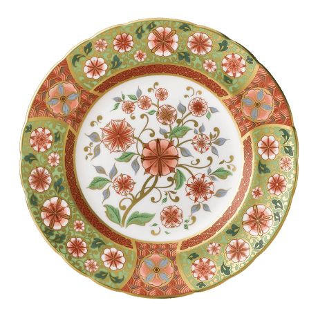 Cherry Blossom Fine Bone China Imari Accent Plate