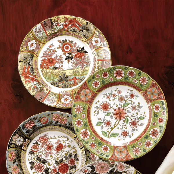 Fine Bone China Imari Accent Plate