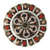 Old Imari 1128 fine bone china fluted dessert plate