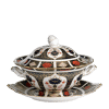 Old Imari 1128 fine bone china soup tureen stand