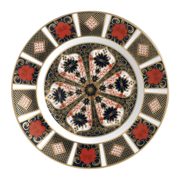Old Imari 1128 fine bone china dinner plate