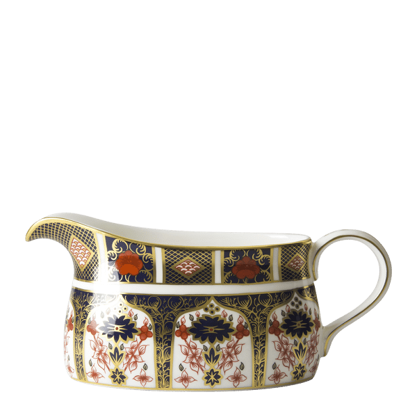 Old Imari 1128 fine bone china sauce boat stand