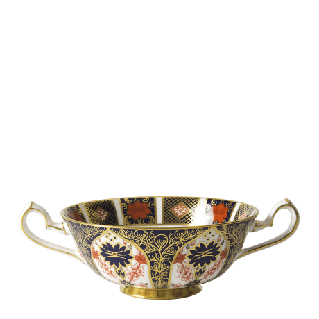 Old Imari 1128 fine bone china cream soup cup