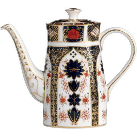 Old Imari 1128 fine bone china coffee pot