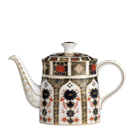 Old Imari 1128 fine bone china teapot