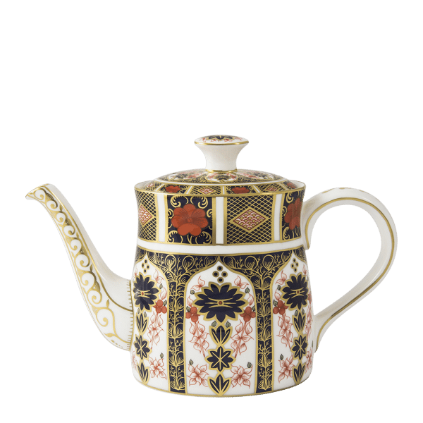 Old Imari 1128 fine bone china teapot