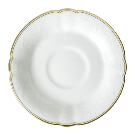 Darley Abbey Pure Gold Tea Saucer (14cm) Product Image