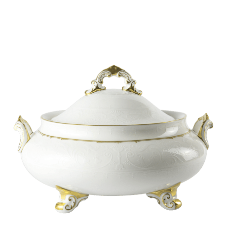 Darley Abbey Pure Gold Covered Vegetable Dish (1700ml) Product Image