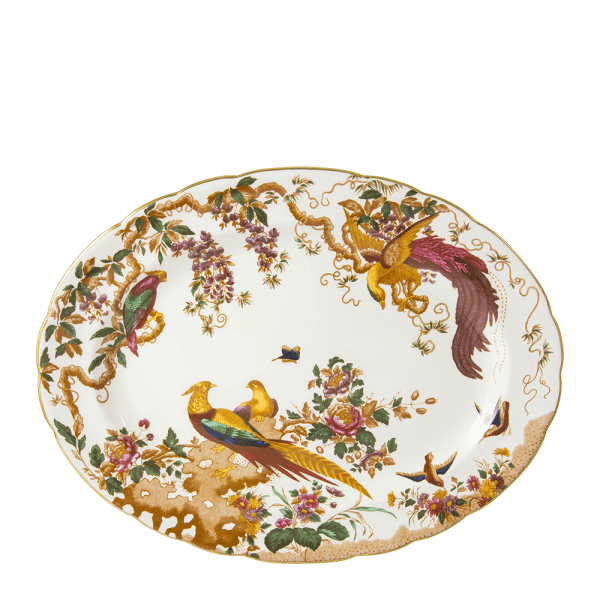 Olde Aves Fine Bone China Oval Dish