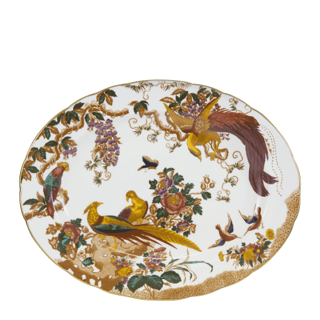 Olde Aves Fine Bone China Oval Dish