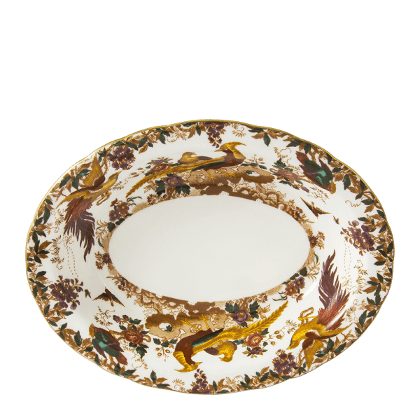 Olde Aves Fine Bone China Vegetable Dish