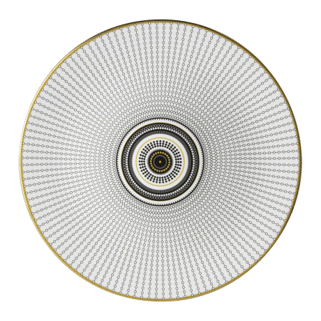 Oscillate Fine Bone China Tableware Charger Plate