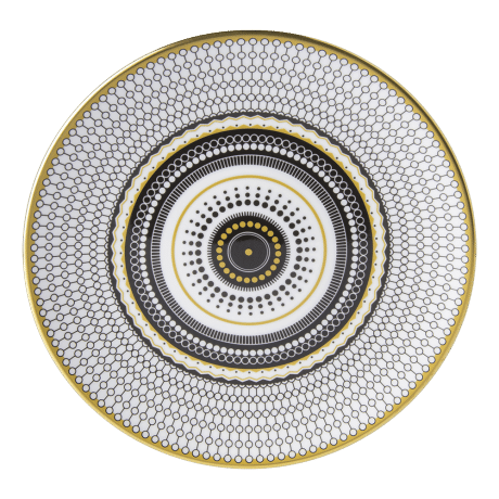 Oscillate Fine Bone China Tableware Side Plate