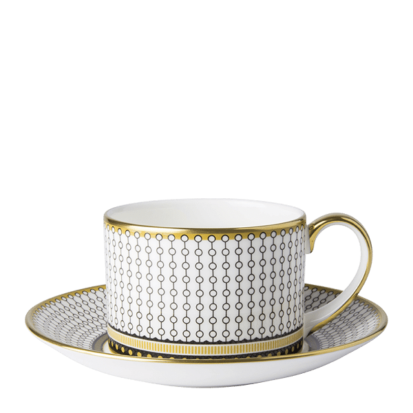 Oscillate Fine Bone China Tableware Teacup and Saucer