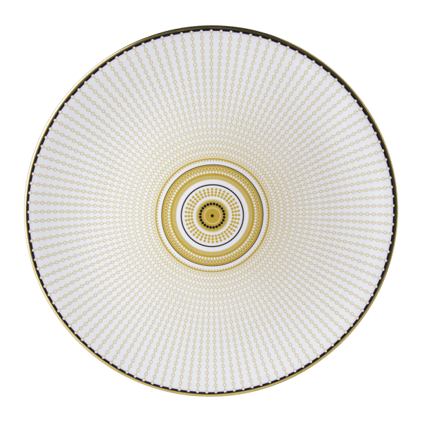 Oscillate Fine Bone China Tableware Charger Plate
