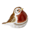 Fine bone china paperweight royal robin
