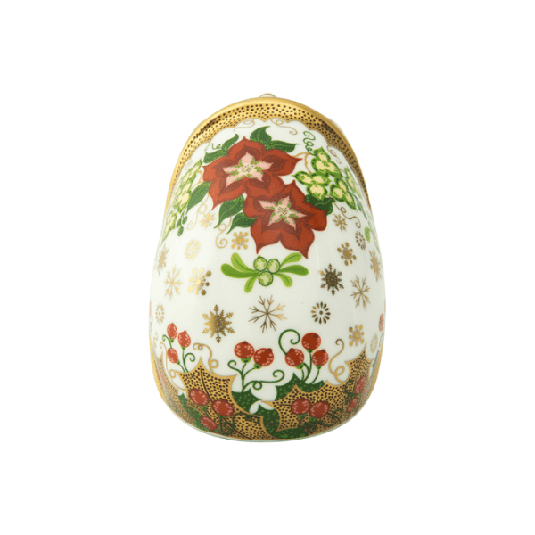 Fine bone china paperweight christmas hedgehog