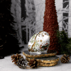 Fine bone china paperweight christmas hedgehog