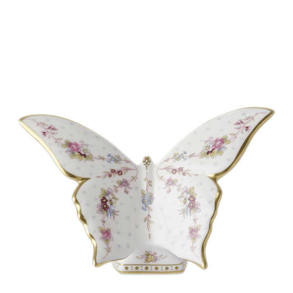 Fine bone china paperweight royal antoinette butterfly