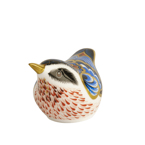 Fine bone china paperweight garden nuthatch