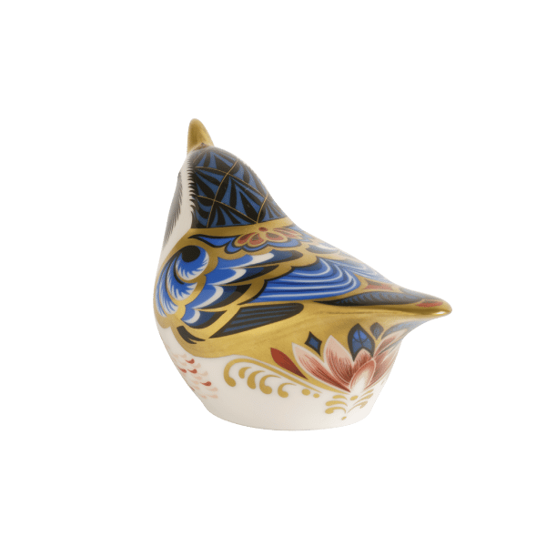 Fine bone china paperweight garden nuthatch