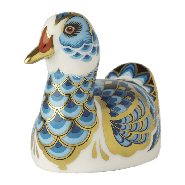 Fine bone china paperweight rallidae duck