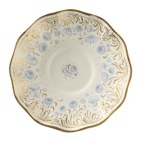 Royal Peony Blue Tea Saucer (15cm) Product Image