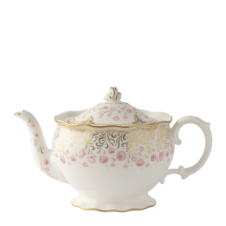 Royal Peony Pink Teapot (1000ml) Product Image