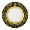 Regency Black Fine Bone China Tableware Plate