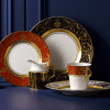 Regency Black Fine Bone China Tableware Plate