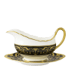 Regency Black Fine Bone China Tableware Sauce Boat Stand