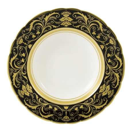 Regency Black Fine Bone China Tableware Bowl