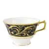 Regency Black Fine Bone China Tableware Teacup