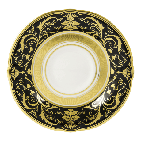 Regency Black Fine Bone China Tableware Saucer
