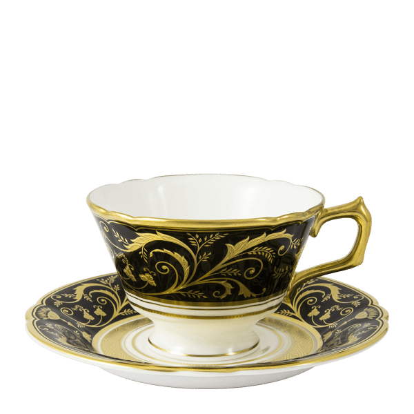 Regency Black Fine Bone China Tableware Saucer