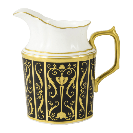 Regency Black Fine Bone China Tableware Cream Jug