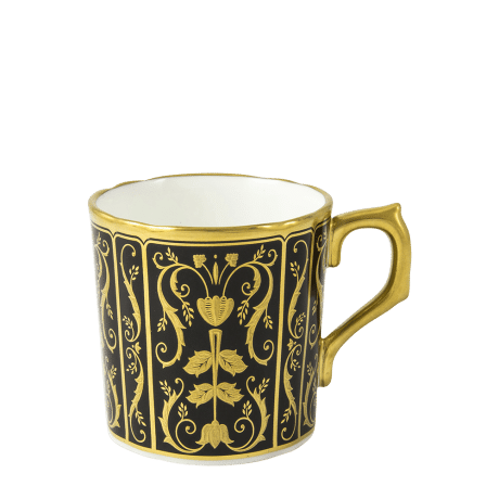 Regency Black Fine Bone China Tableware Coffee Cup