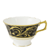 Regency Black Fine Bone China Tableware Breakfast Cup