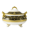 Regency Black Fine Bone China Tableware Soup Tureen
