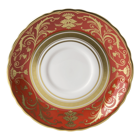 Regency Red Cream Soup Saucer (16cm) Product Image