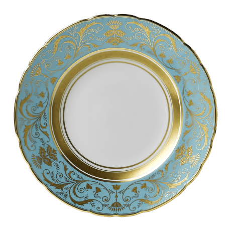 Regency Turquoise Fine Bone China Tableware Plate