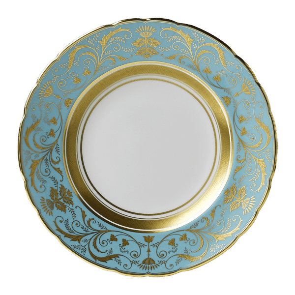 Regency Turquoise Fine Bone China Tableware Plate
