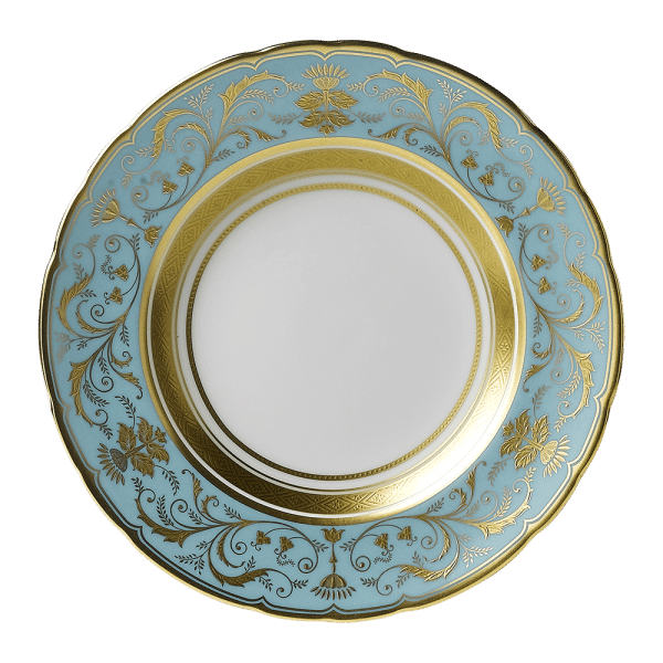 Regency Turquoise Fine Bone China Tableware Plate