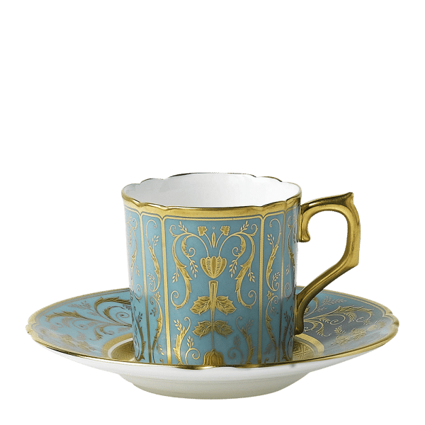 Regency Turquoise Fine Bone China Tableware Coffee Cup