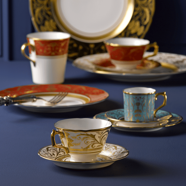 Regency Turquoise Fine Bone China Tableware Coffee Cup